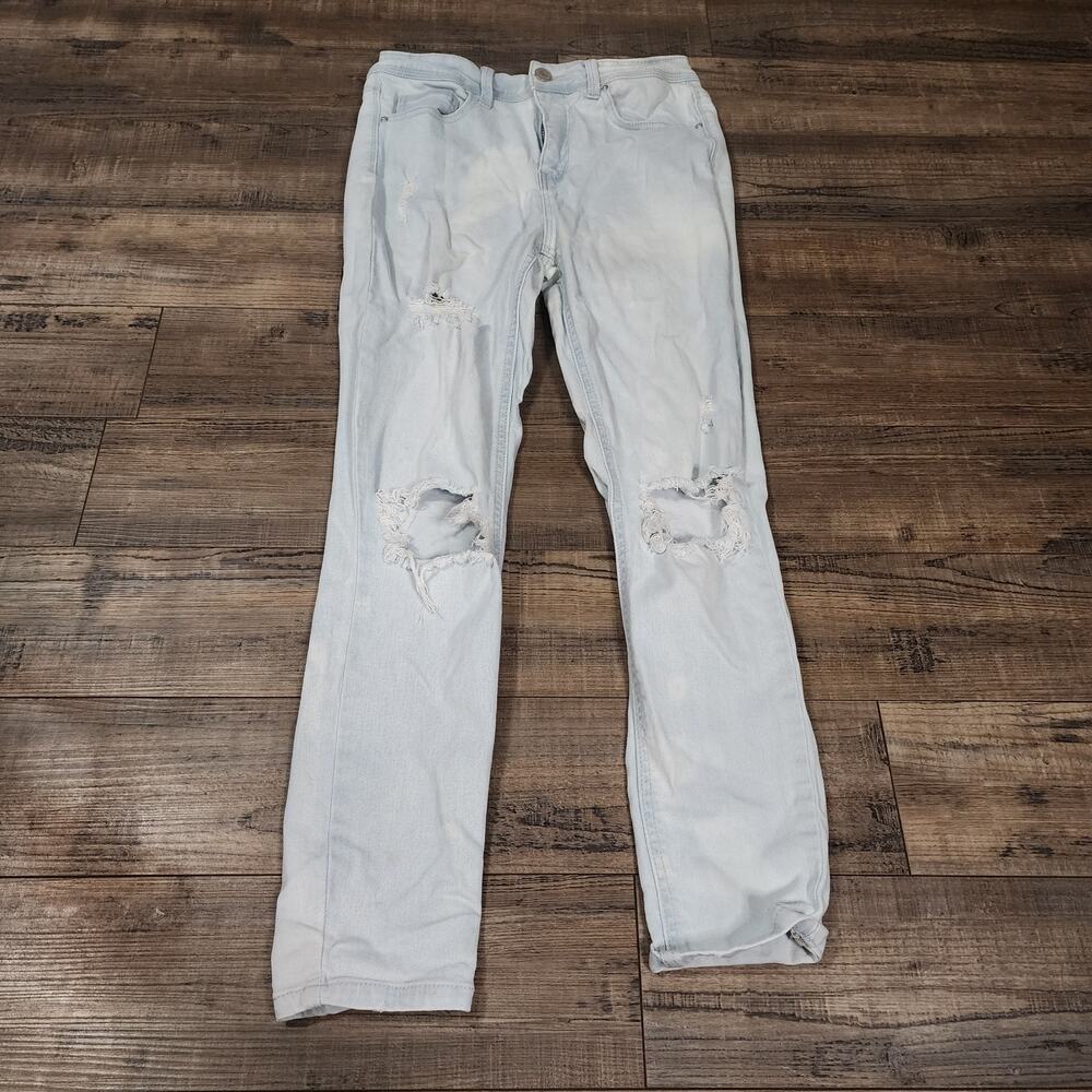 Indigo Rein distressed women Jeans size 9 2648